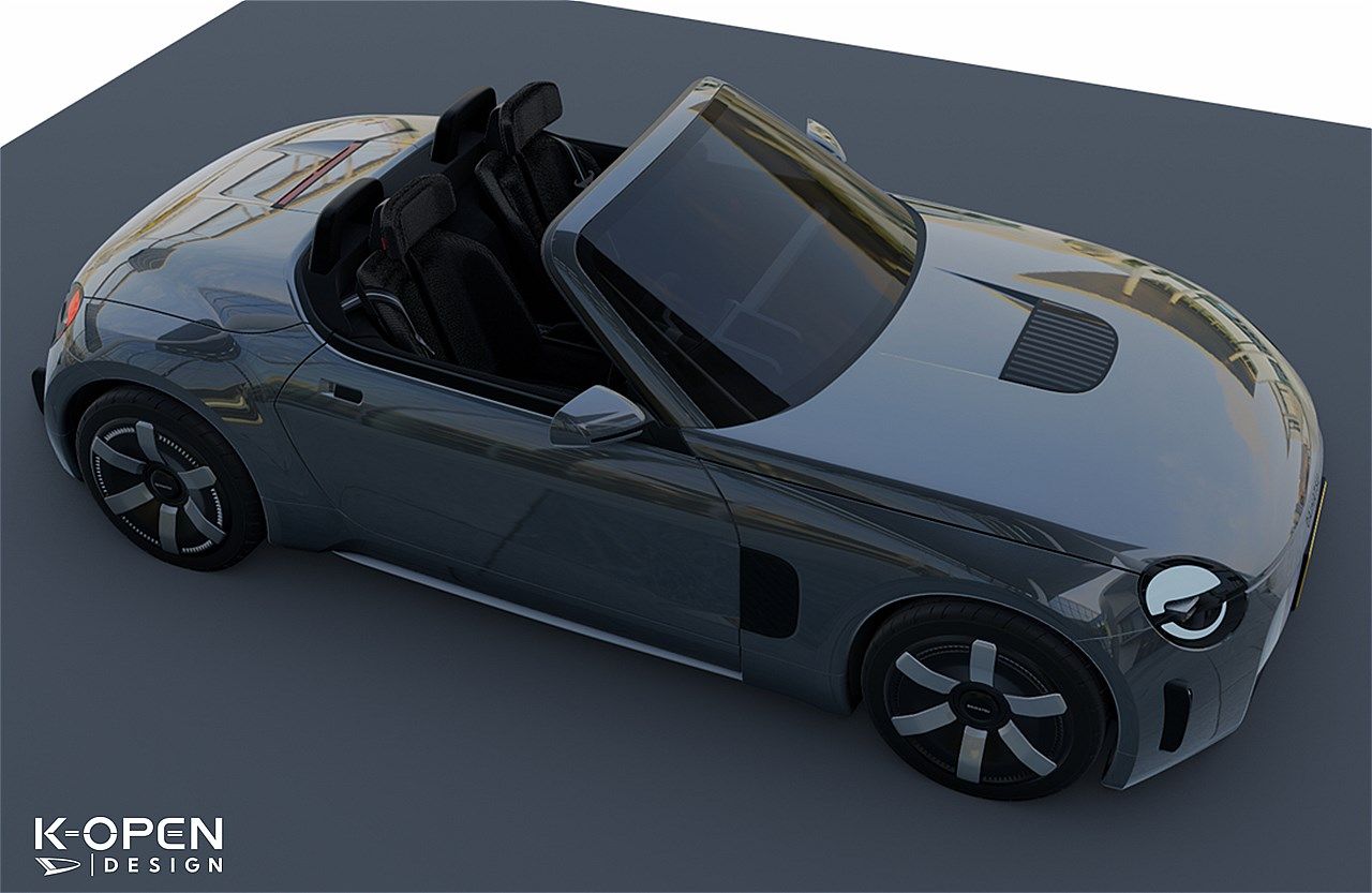 ジャパンモビリティショー2025で公開されたダイハツ「K-OPEN」（写真：ダイハツ工業）