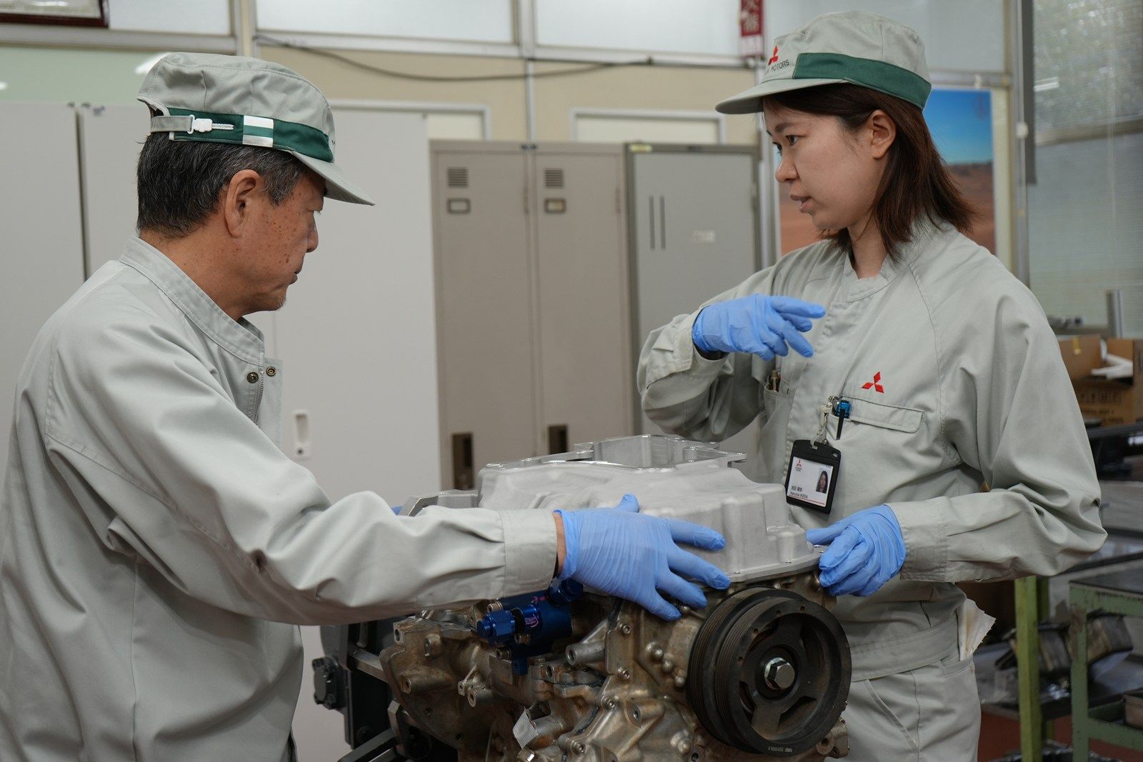 「冒険する人が好きだ」のメイキング（写真：三菱自動車工業）