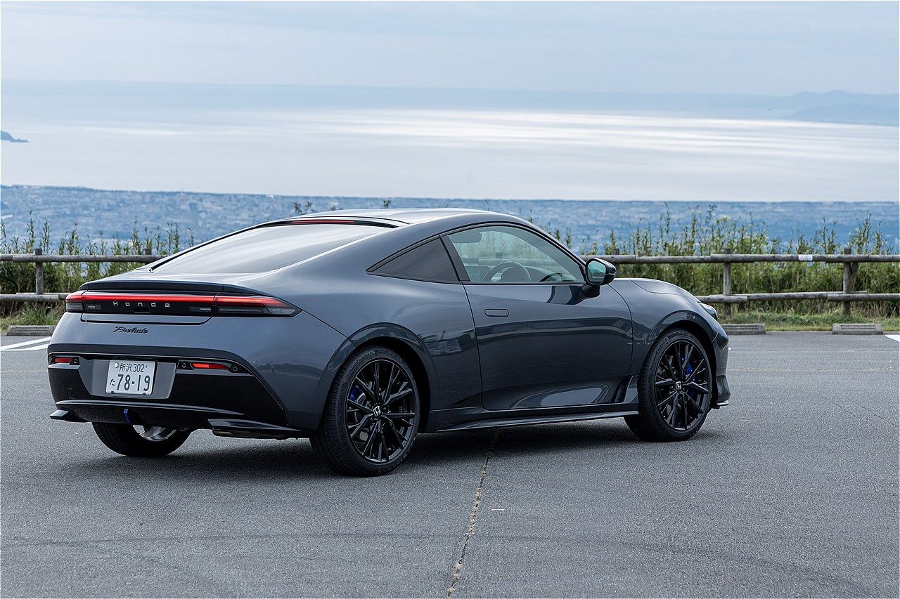 ホンダの新型「プレリュード」（写真：三木 宏章）