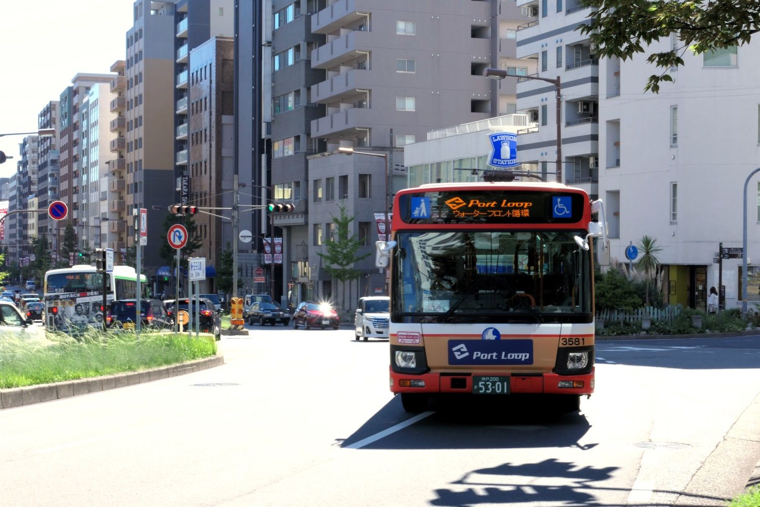 一般車両の「ポートループ」