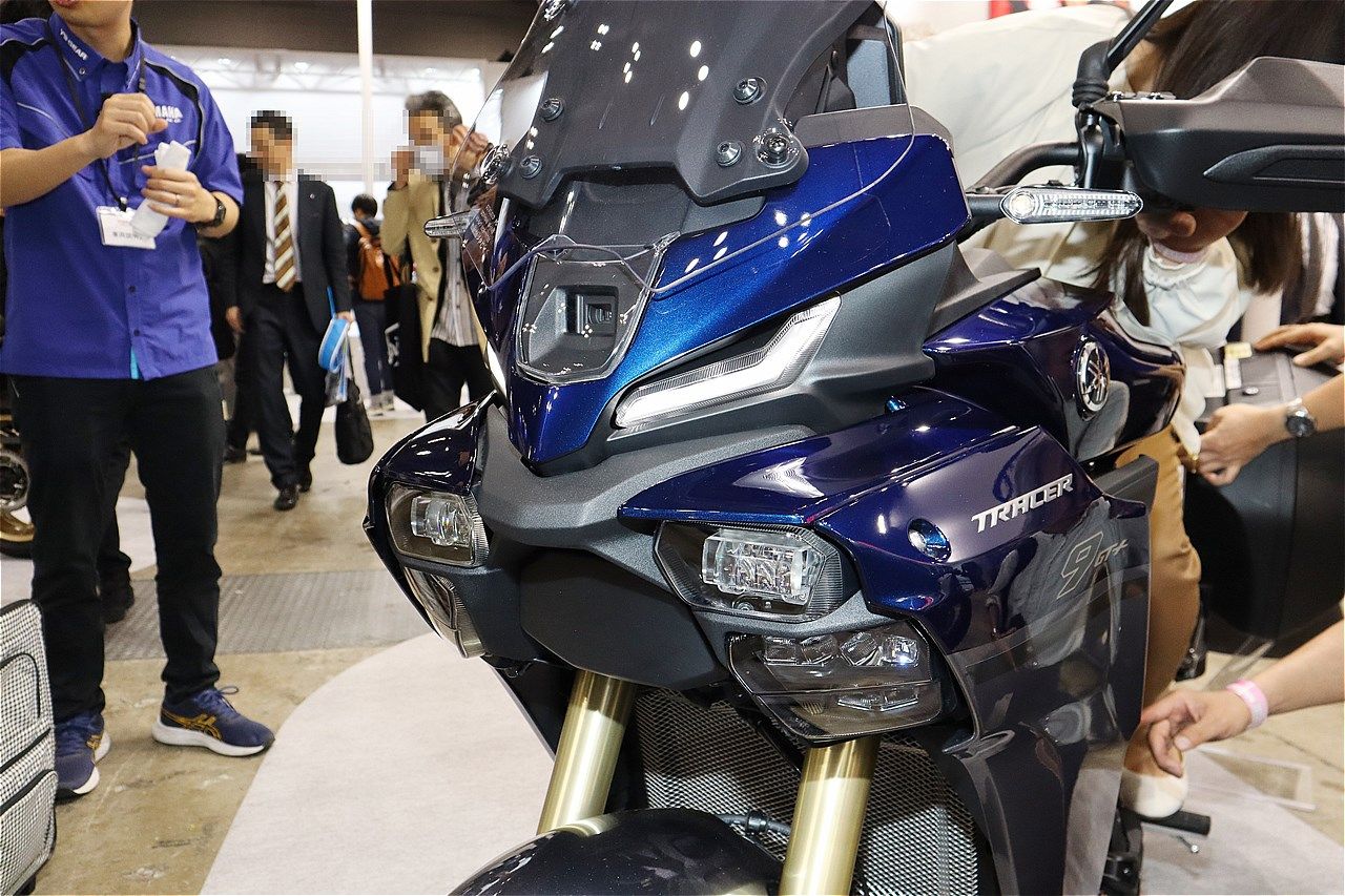 ヤマハ「トレーサー9GT＋ Y-AMT」（筆者撮影）
