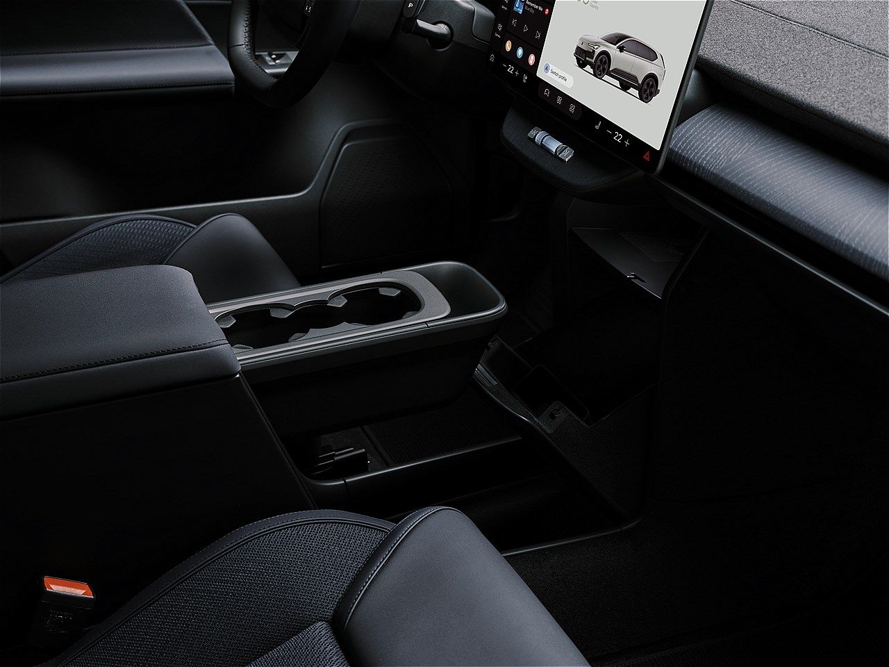 EX60と同時に発表されたボルボ「EX60クロスカントリー」（写真：ボルボ・カー・ジャパン）