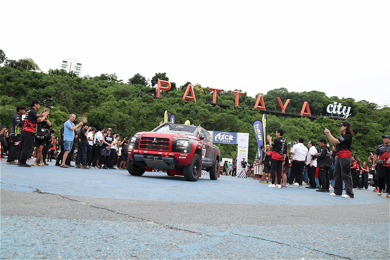 アジアンクロスカントリーラリー2025とチーム三菱ラリーアートの様子（写真：三木 宏章）