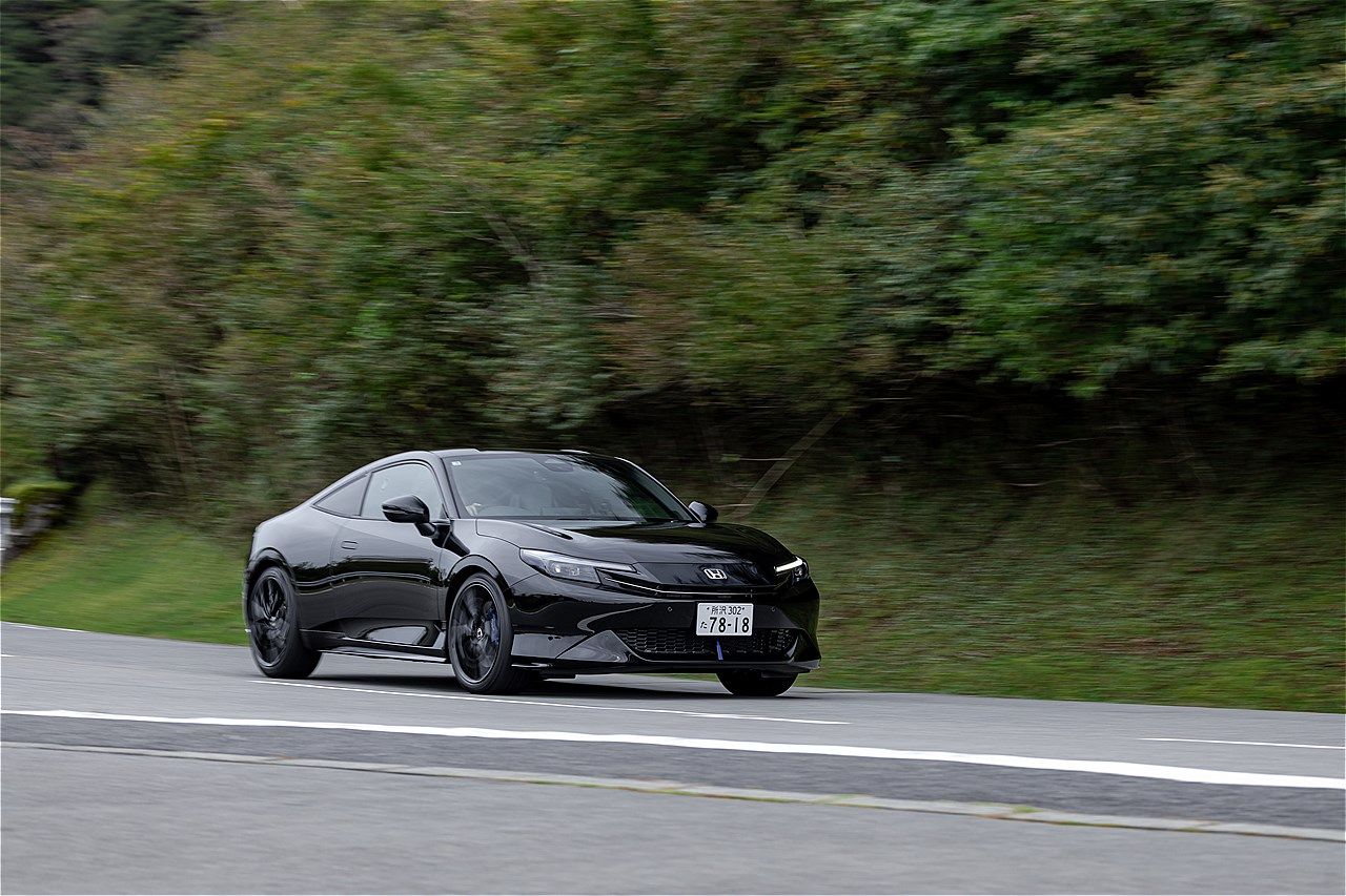 ホンダの新型「プレリュード」（写真：三木 宏章）