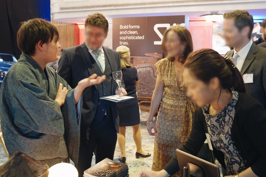 早川氏はかねてより海外の展示会に参加するなど、麦みその海外展開に取り組んできた