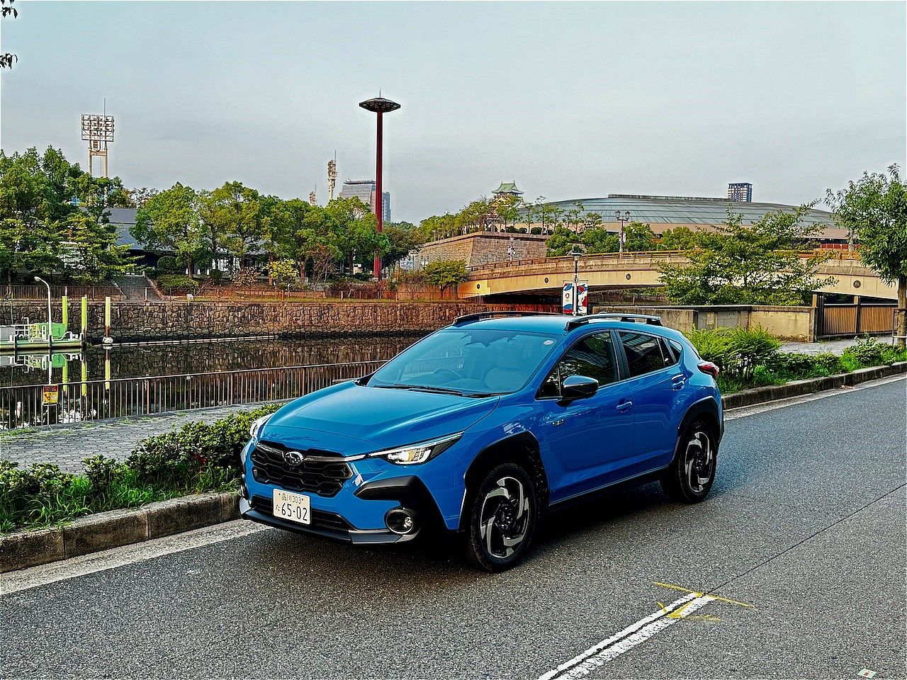 スバル「クロストレック」（筆者撮影）