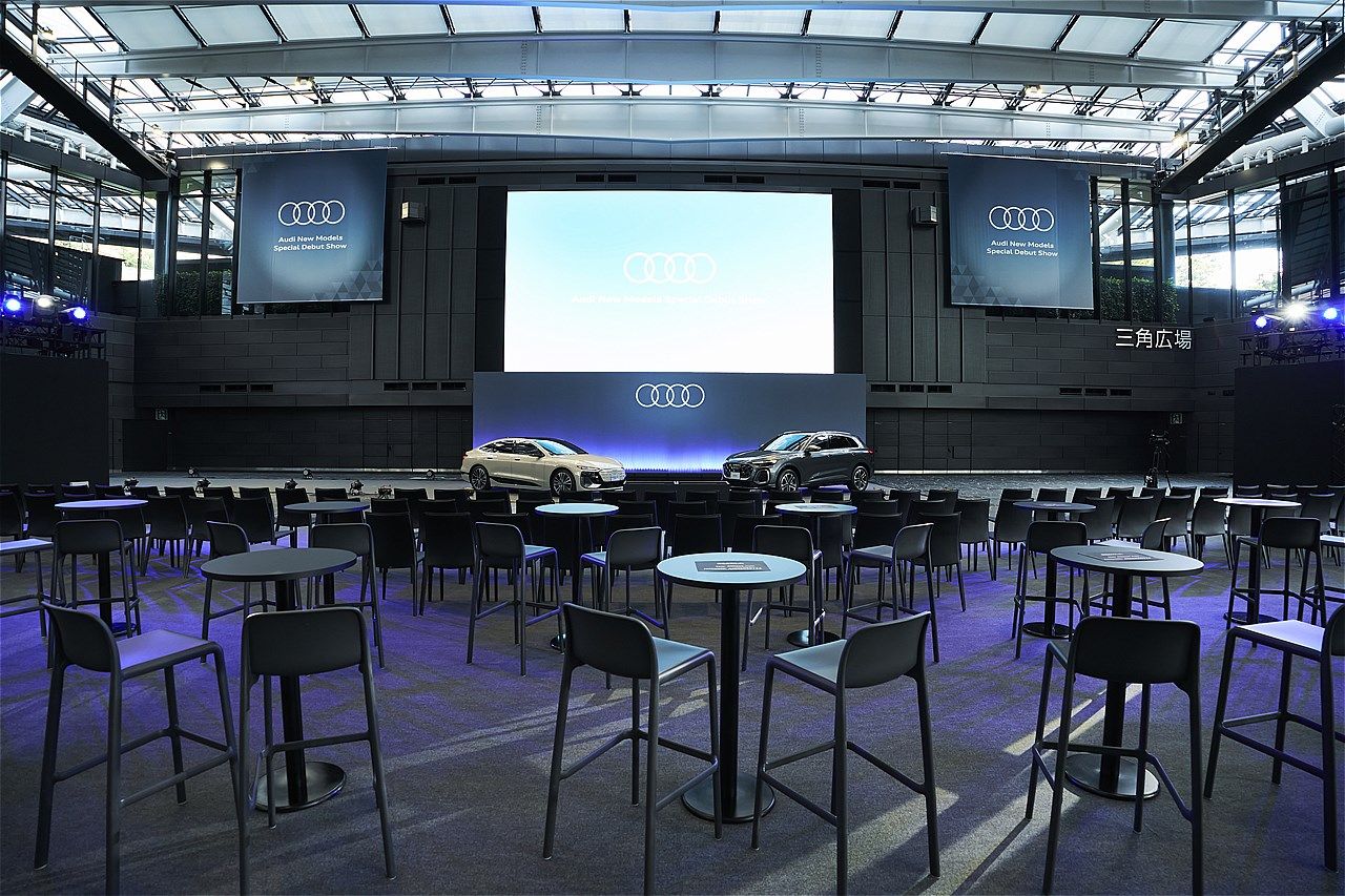 2025年7月24日に開催された「Audi New Models Special Debut Show」の様子（写真：アウディ ジャパン）