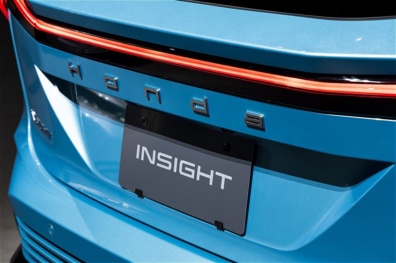 ホンダが2026年春発売を予定している新型BEV「インサイト」（写真：三木 宏章）