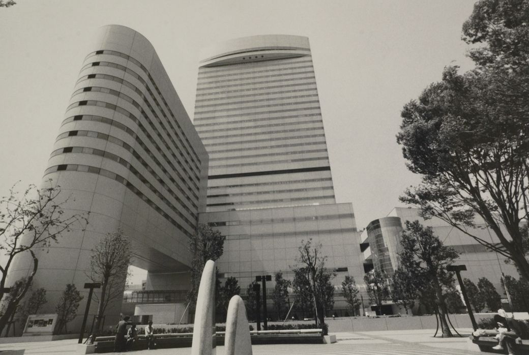 JR大宮駅西口再開発・ソニックシティ（写真：1988年04月25日、高橋孫一郎撮影）