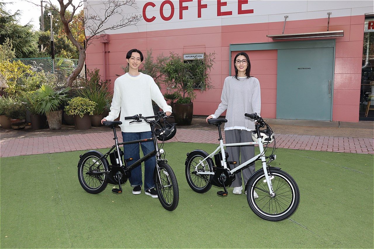 ヤマハの新型電動アシスト自転車「PAS CRAIG ALLEY（パス クレイグ アリー）」(写真：筆者撮影）