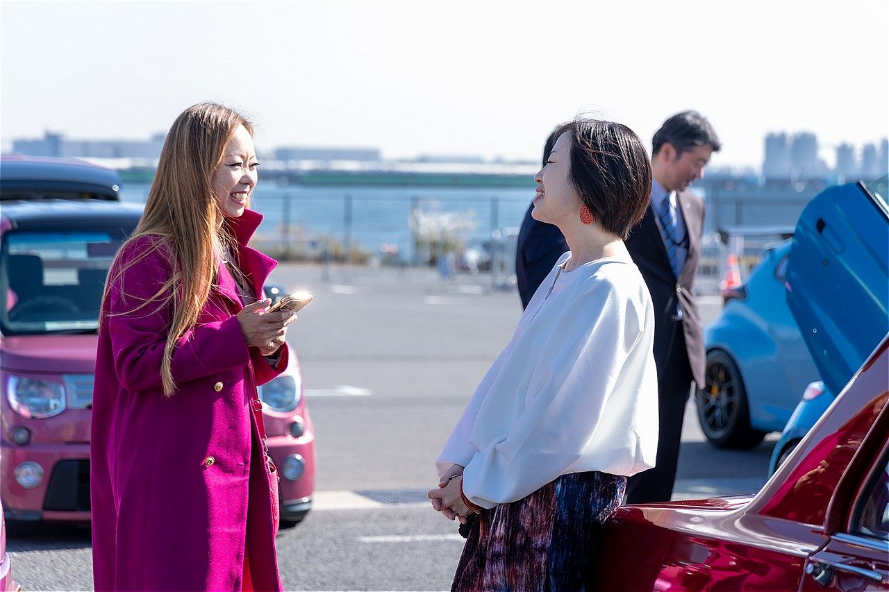 「GIRLS CAR COLLECTION × Japan Mobility Show 2025」の様子（写真：三木 宏章）