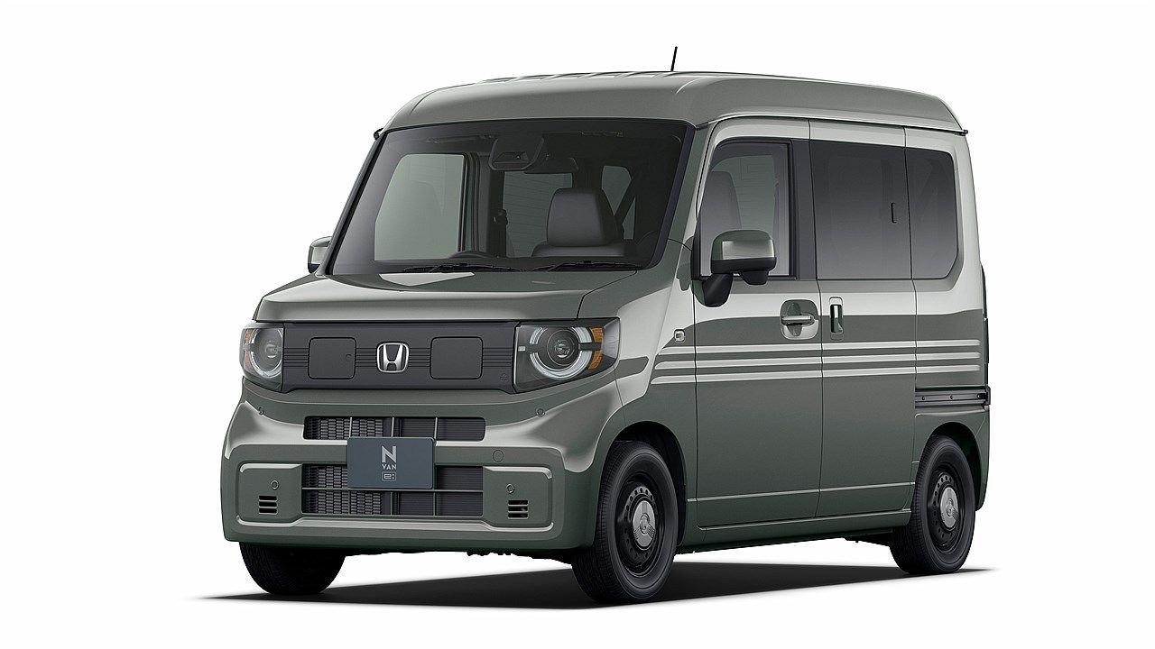 ホンダ「N-VAN e:」のディテール（写真：本田技研工業）