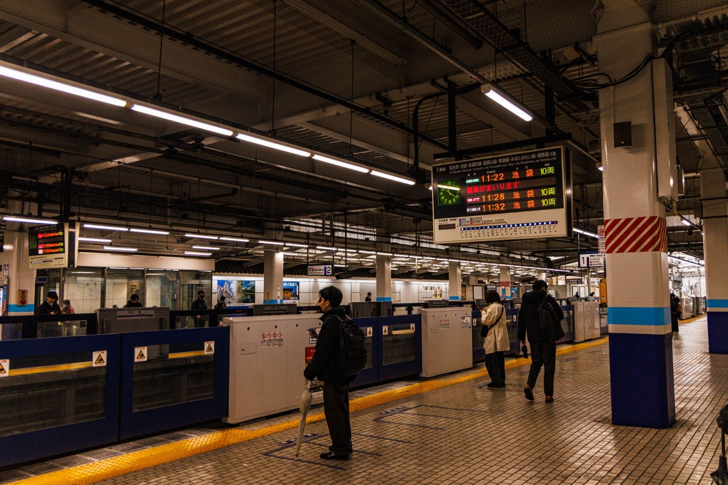 現在の川越駅ホーム（撮影：鼠入昌史）