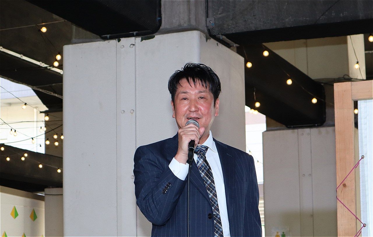 日本特種ボディー主催「フェーズフリー認証取得キャンピングカー発表会」（筆者撮影）