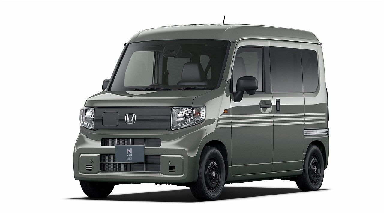 ホンダ「N-VAN e:」のディテール（写真：本田技研工業）