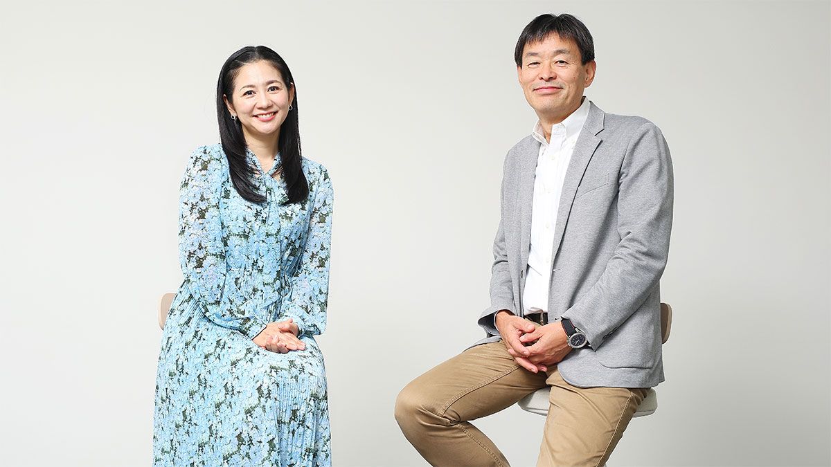 関根麻里さんと池水雄一さん