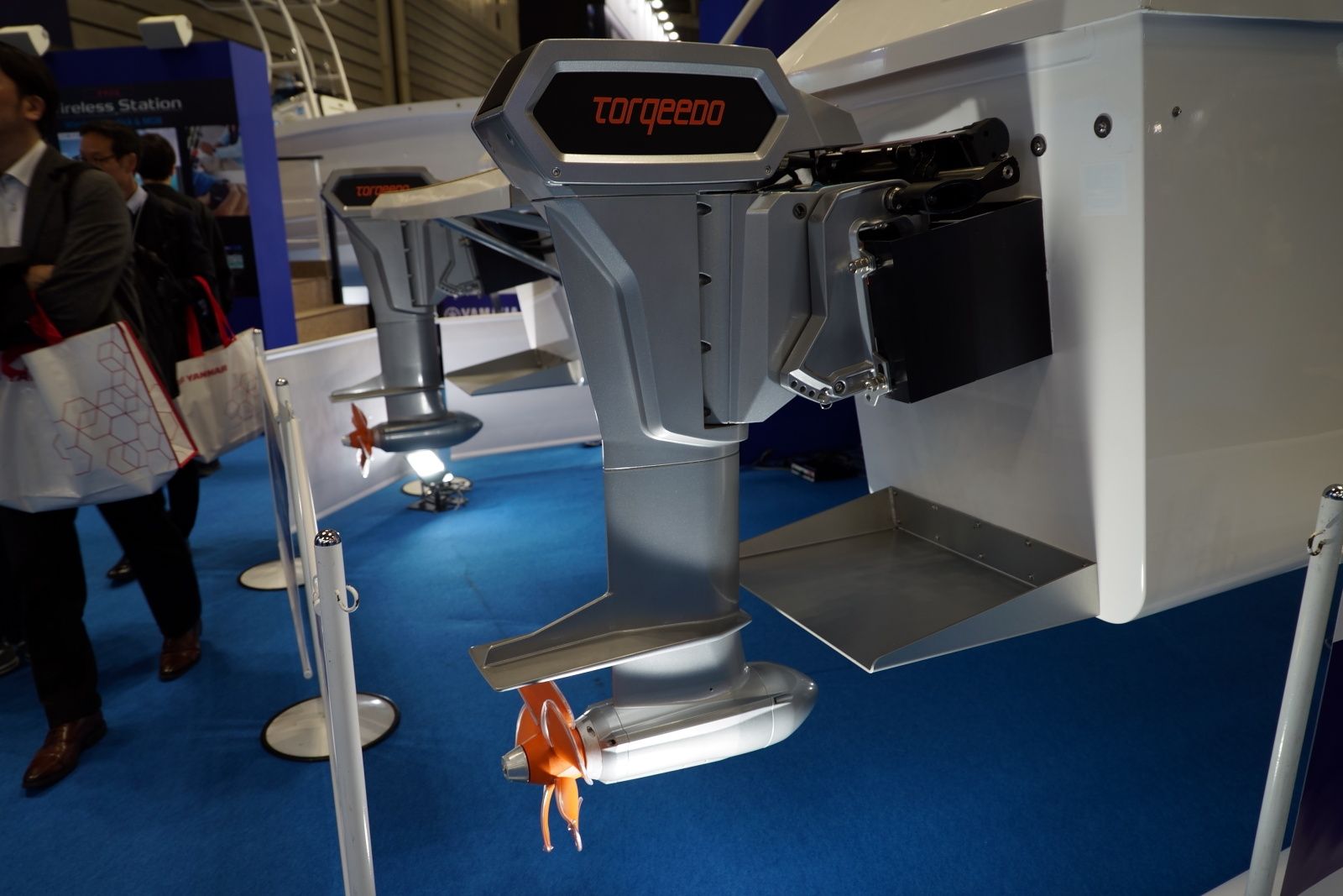 ヤマハ発動機のジャパンインターナショナルボートショー2026での展示内容（写真：筆者撮影）