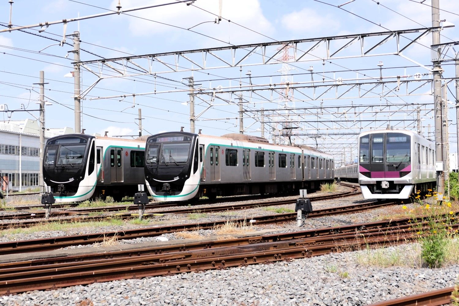 南栗橋の東急車両