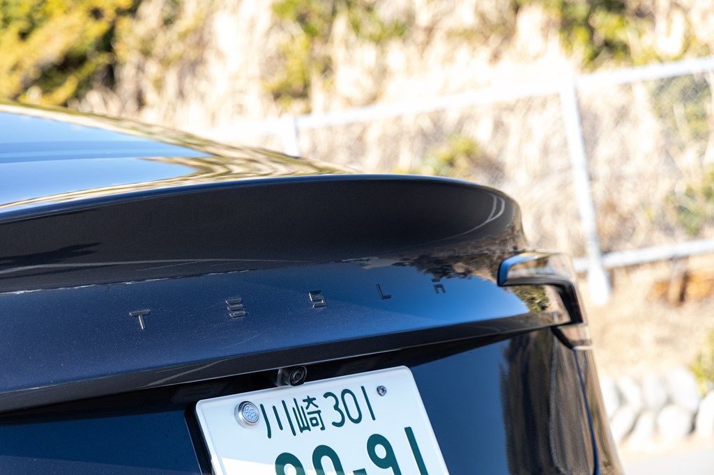 テスラ「Model 3」（写真：三木 宏章）