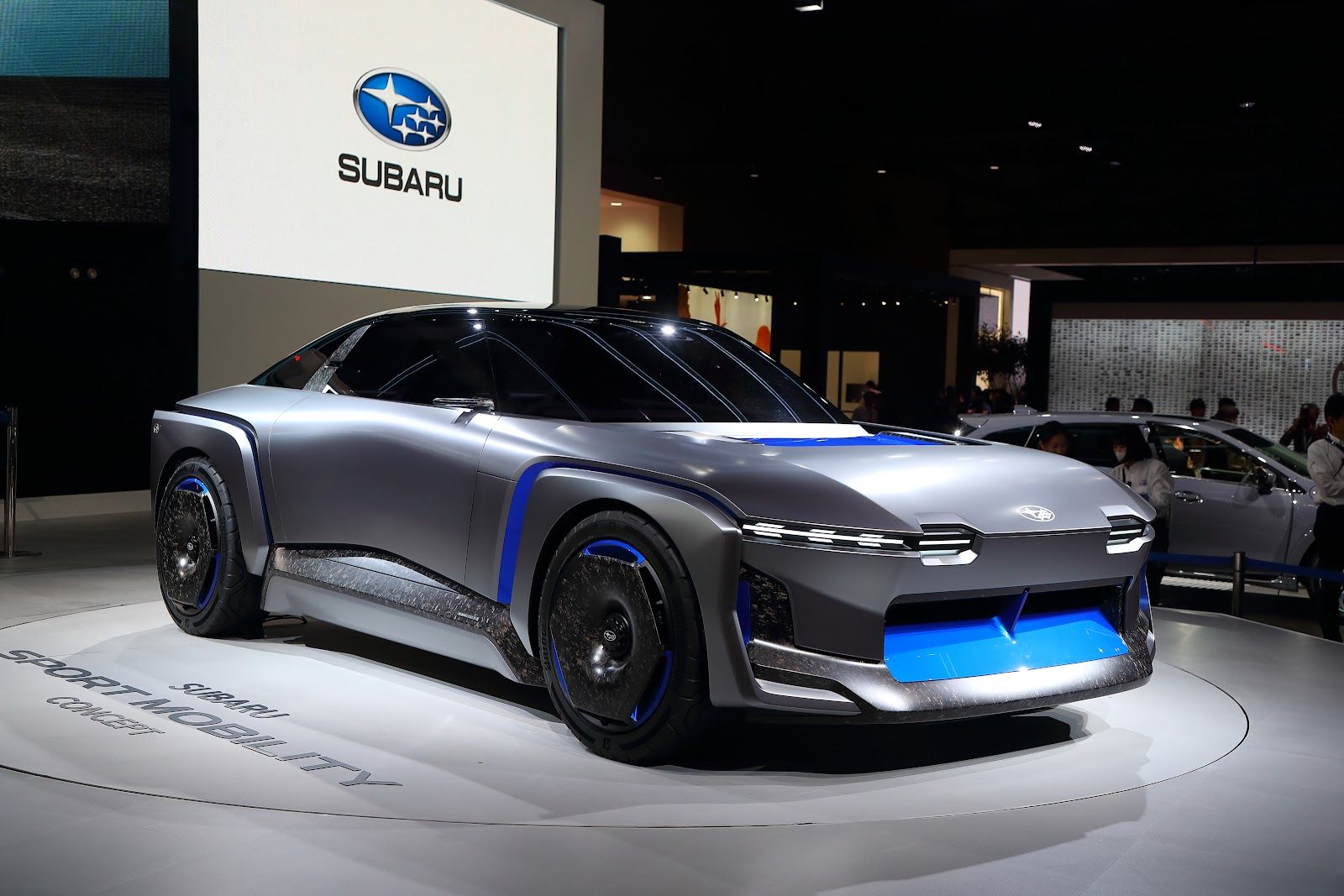 EVのコンセプトモデル「SUBARU SPORT MOBILITY Concept」（撮影：鈴木紳平）