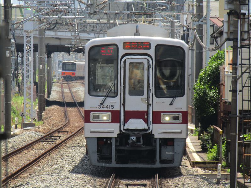 東武東上線30000系（筆者撮影）
