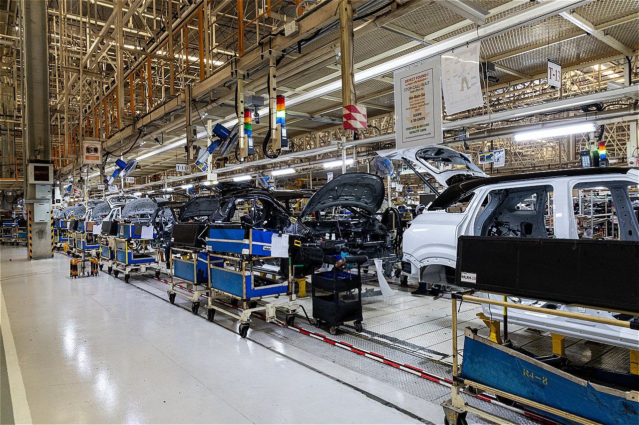 ミツビシ・モーターズ・タイランドのレムチャバン工場（写真：三木 宏章）