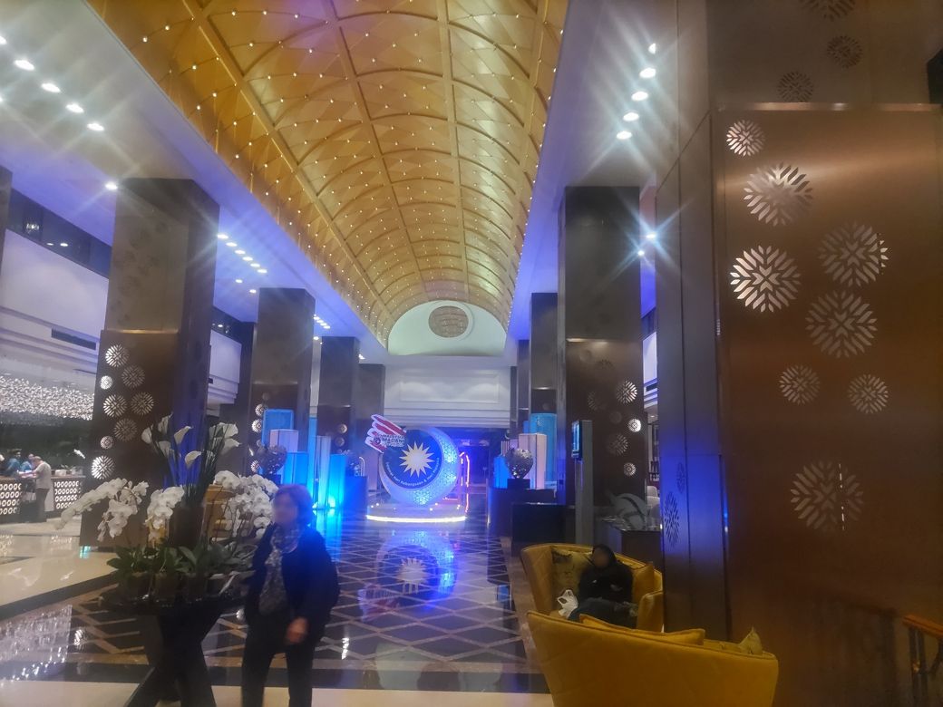 マレーシアのラウンジはこんな感じ（筆者撮影）