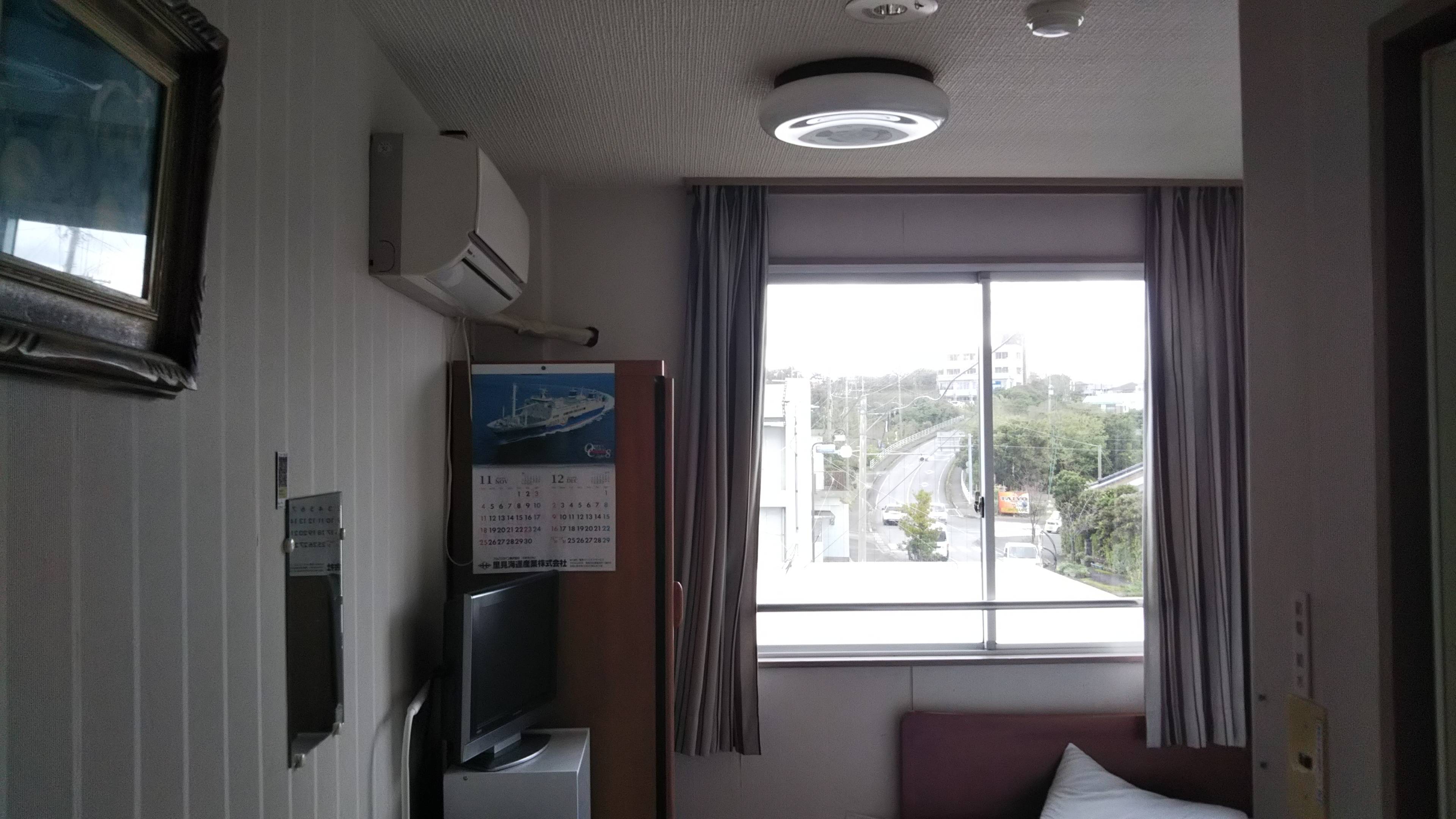 作中にも登場する、部屋から見える景色はこんな感じです（筆者撮影）
