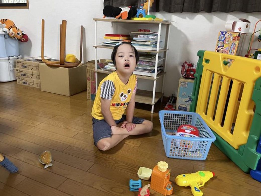 やまとくん。今ではすくすくと育ってくれているが…（写真：松原さん提供）