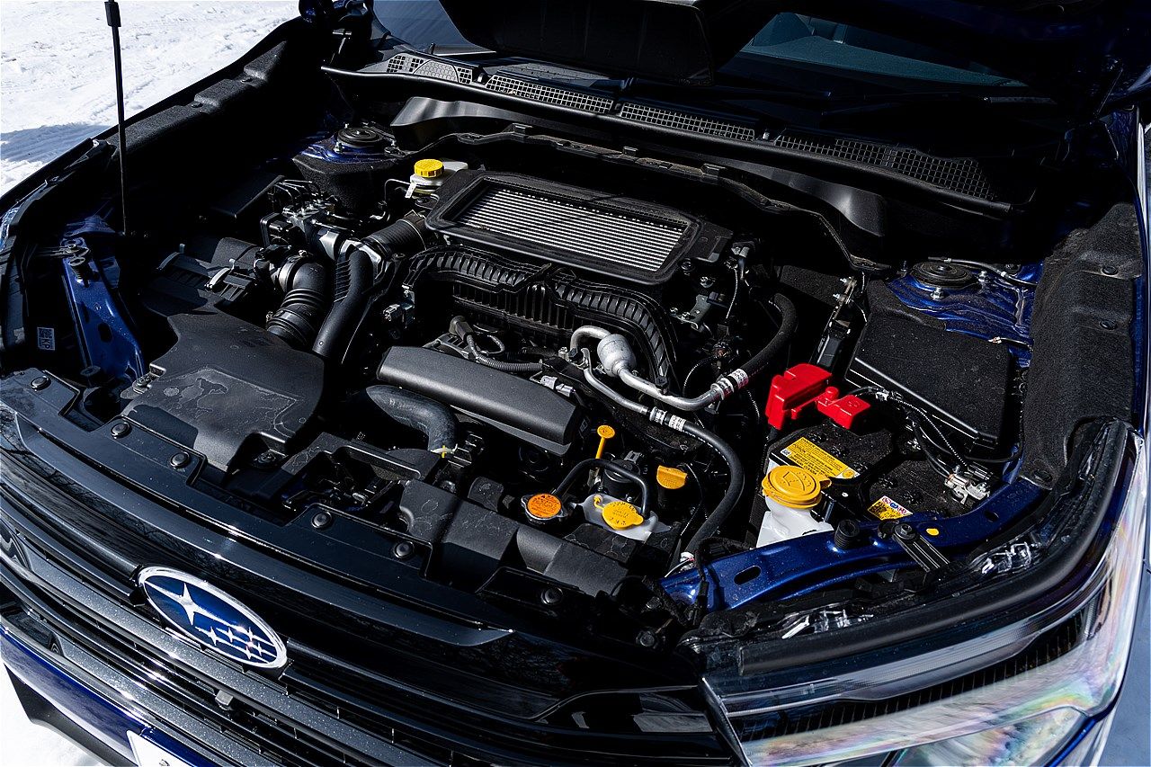 スバル「フォレスター」雪上試乗会の様子（写真：三木 宏章）