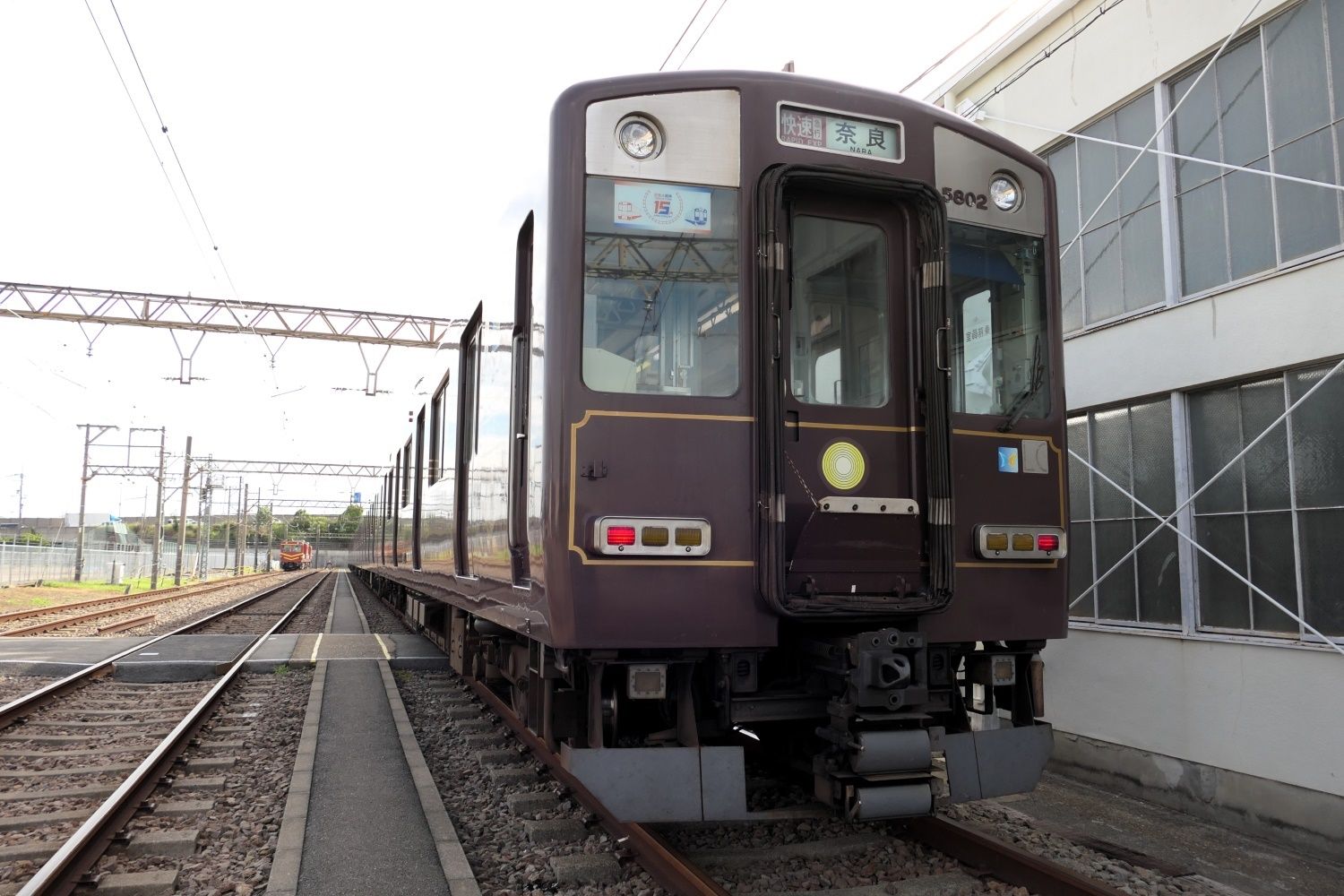 大阪方の先頭車（記者撮影）