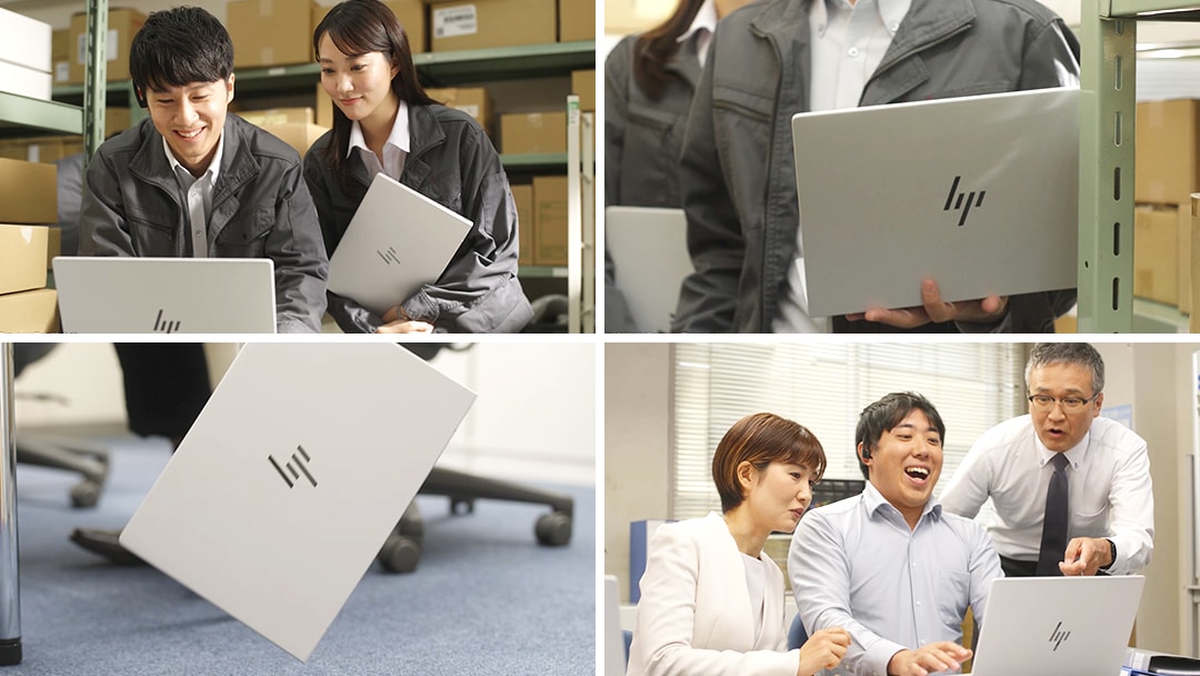 日本HPのTVCMのイメージ