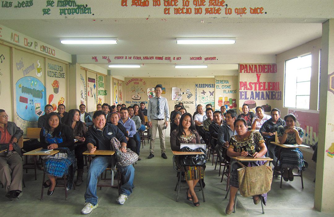 グアテマラでJICA海外協力隊で活動していた星野氏