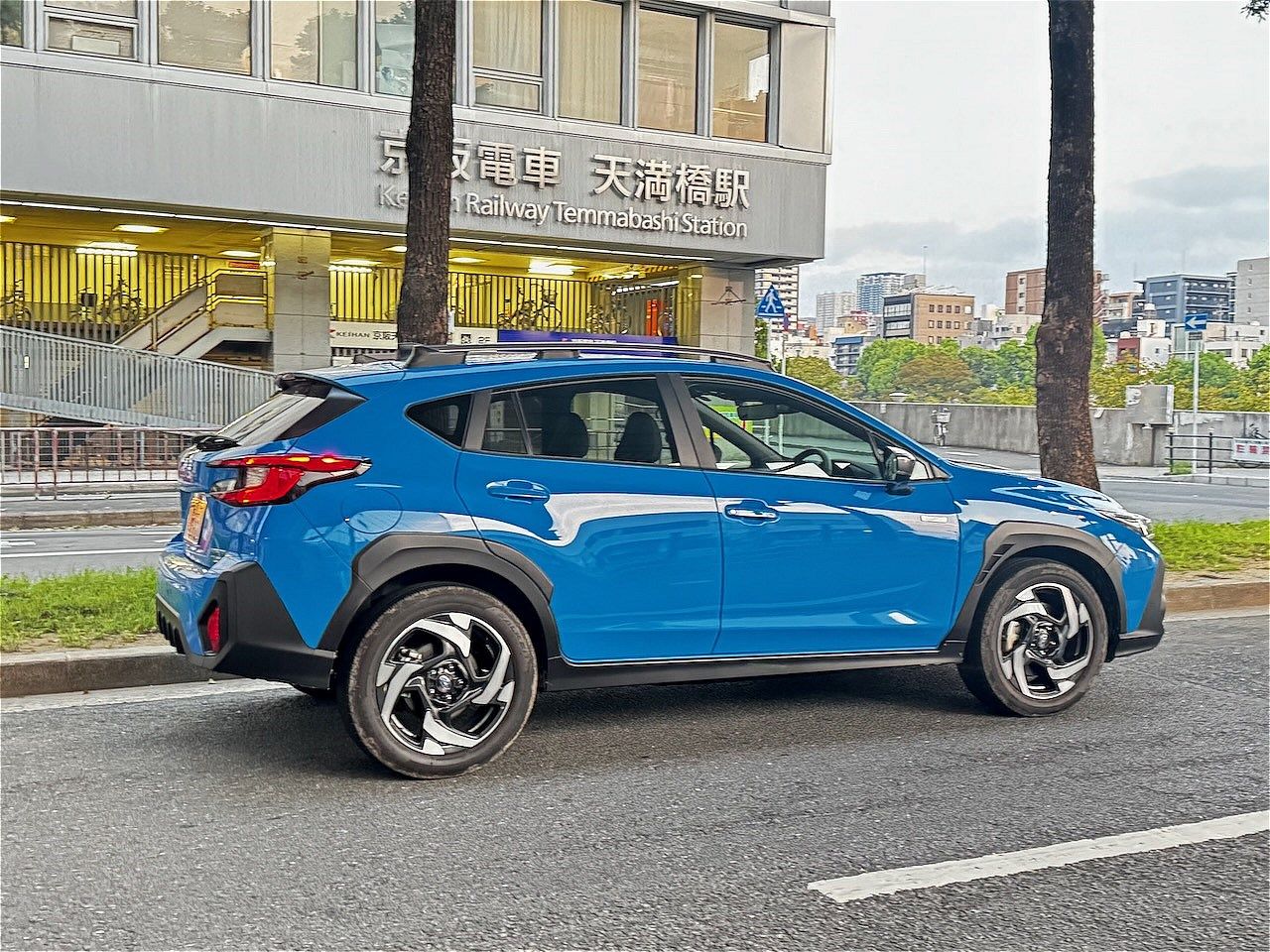 スバル「クロストレック」（筆者撮影）