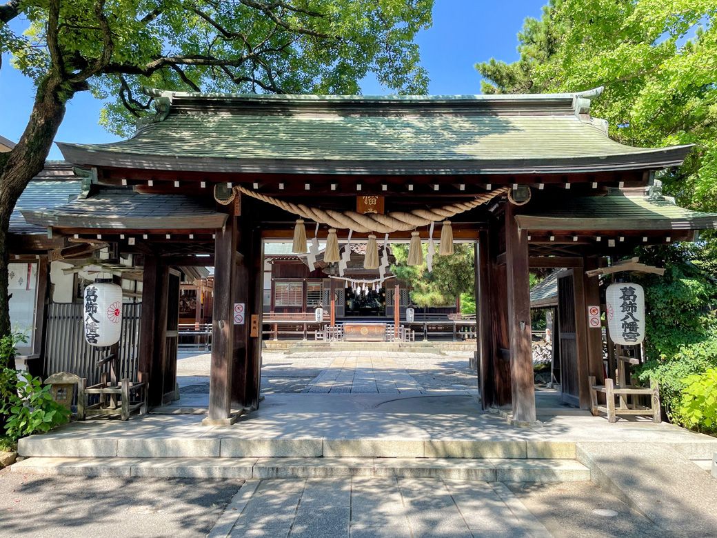 葛飾八幡宮（筆者撮影）