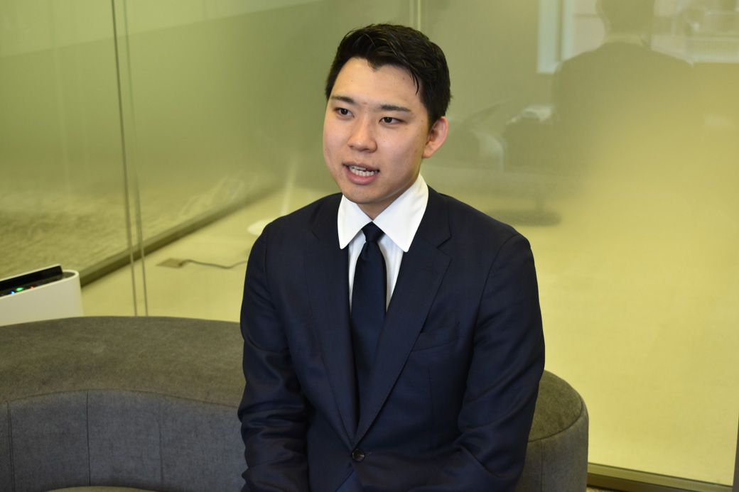 バクネに込めた思いを語る中西CEO（筆者撮影）