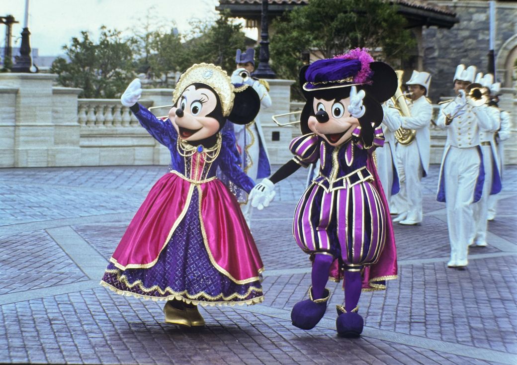 ディズニーシーオープニングセレモニー（撮影：2001年9月4日、梅谷秀司）