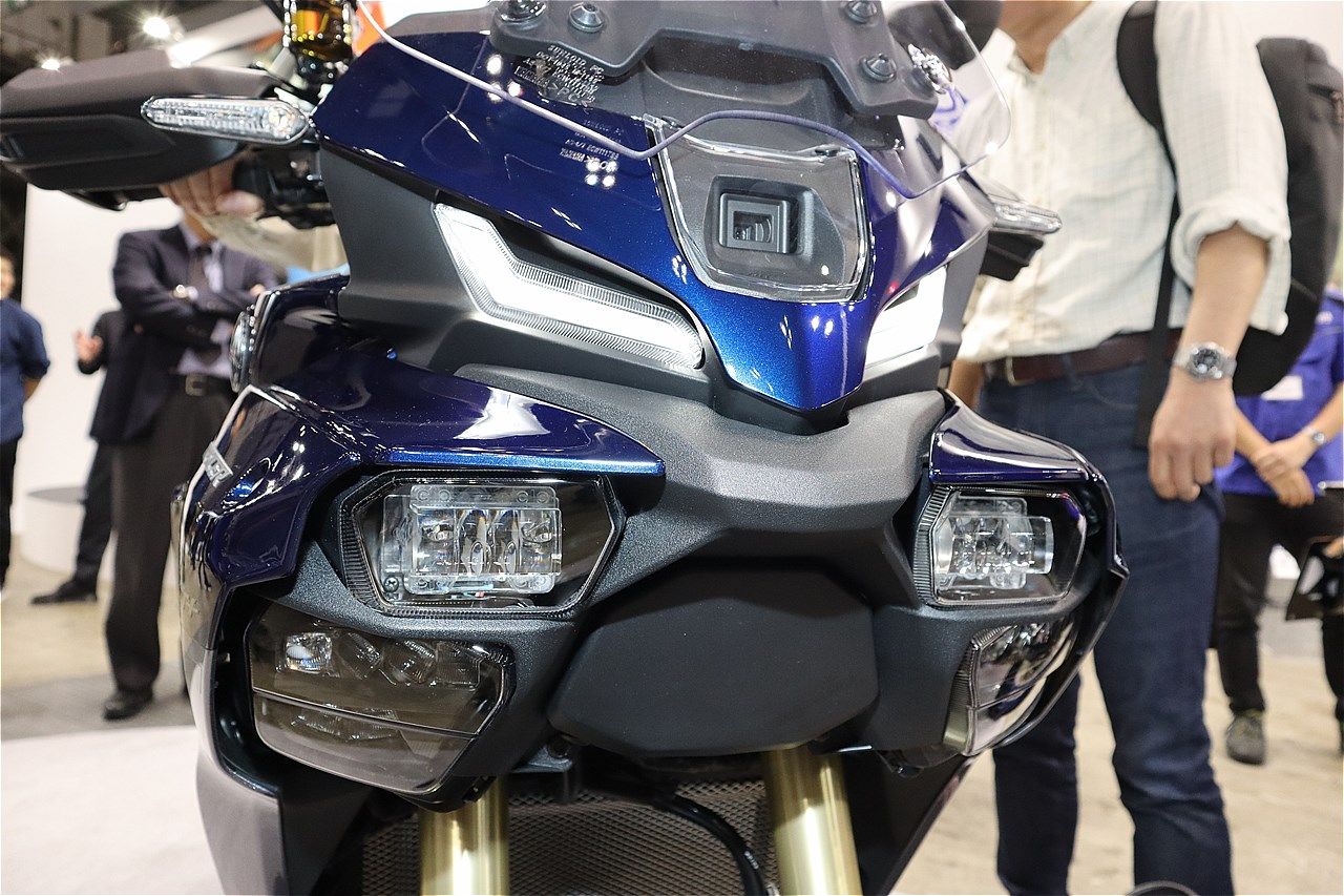 ヤマハ「トレーサー9GT＋ Y-AMT」（筆者撮影）