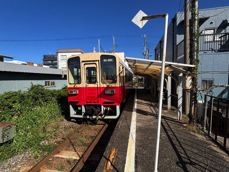 市役所前駅（筆者撮影）