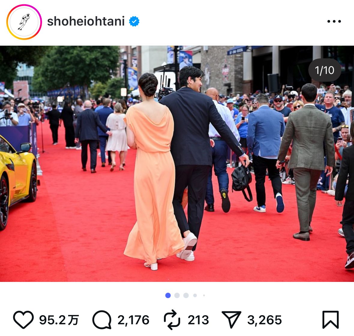 大谷翔平と真美子夫人