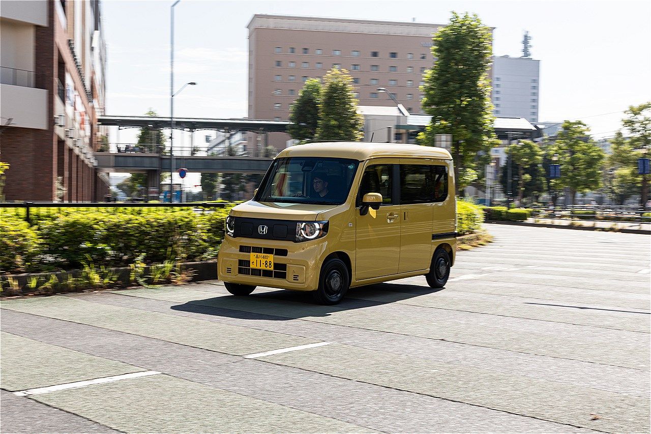 ホンダ「N-VAN e:」のディテール（写真：三木宏章）