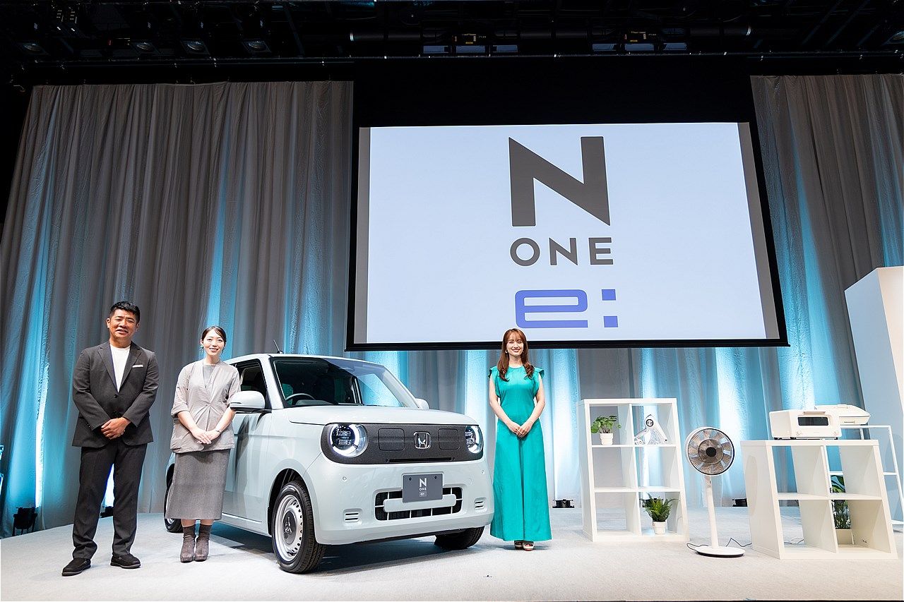 ホンダ「N-ONE e:」発表取材会およびイベントの様子（写真：三木 宏章）