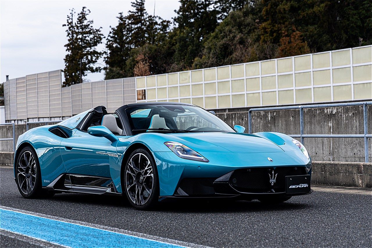 マセラティの新型「MCプーラ」（写真：三木 宏章）
