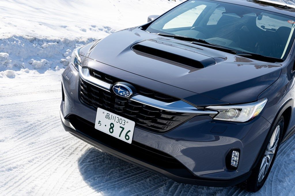 スバル「レヴォーグ レイバック」のディテール（写真：三木 宏章）