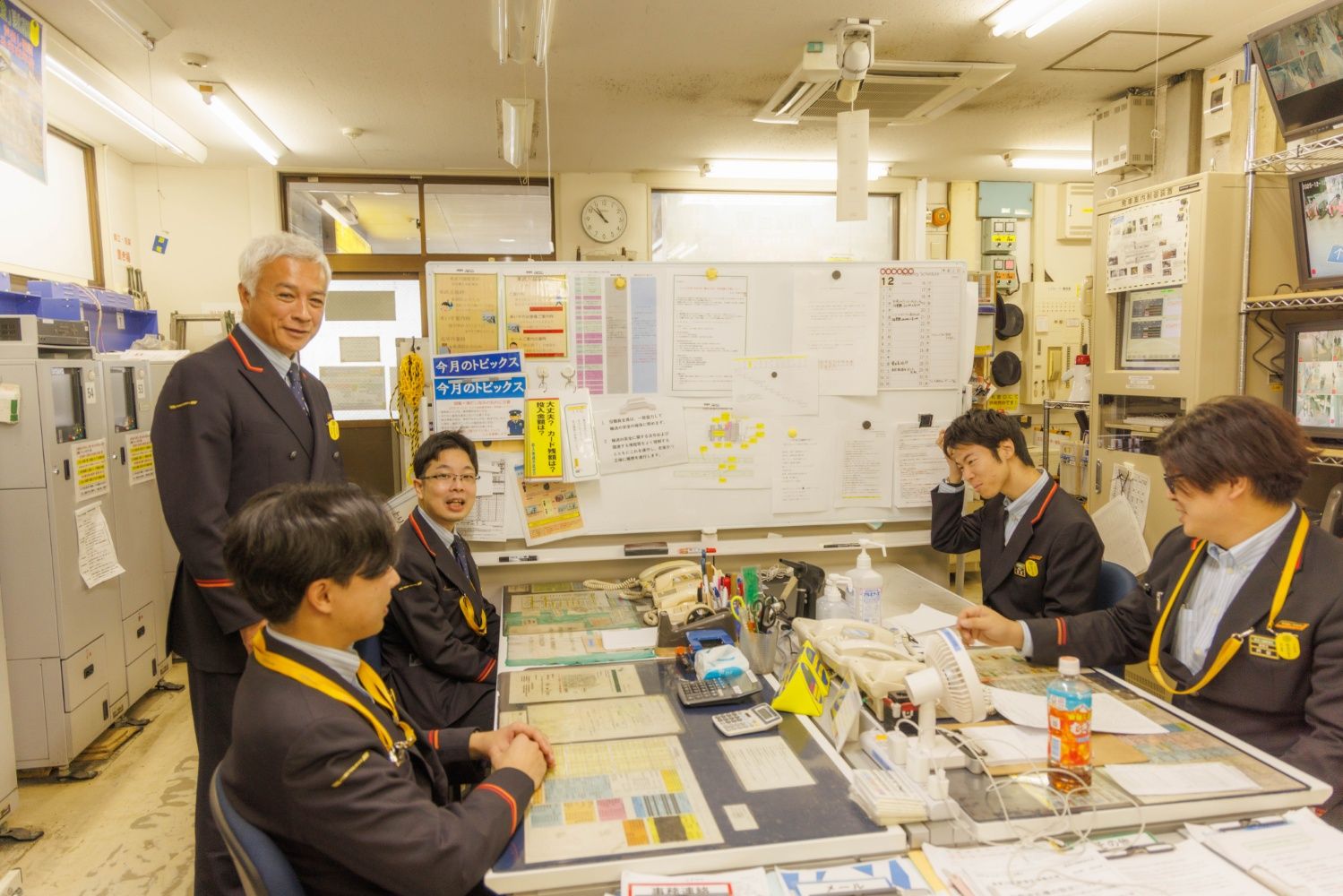 東武鉄道　佐々木守秋朝霞台駅長