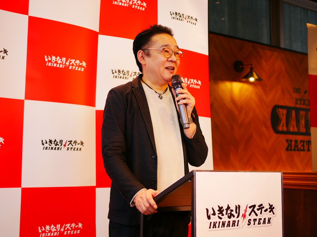 プレゼンする社長の声には気合いがこもっていた（写真：筆者撮影）