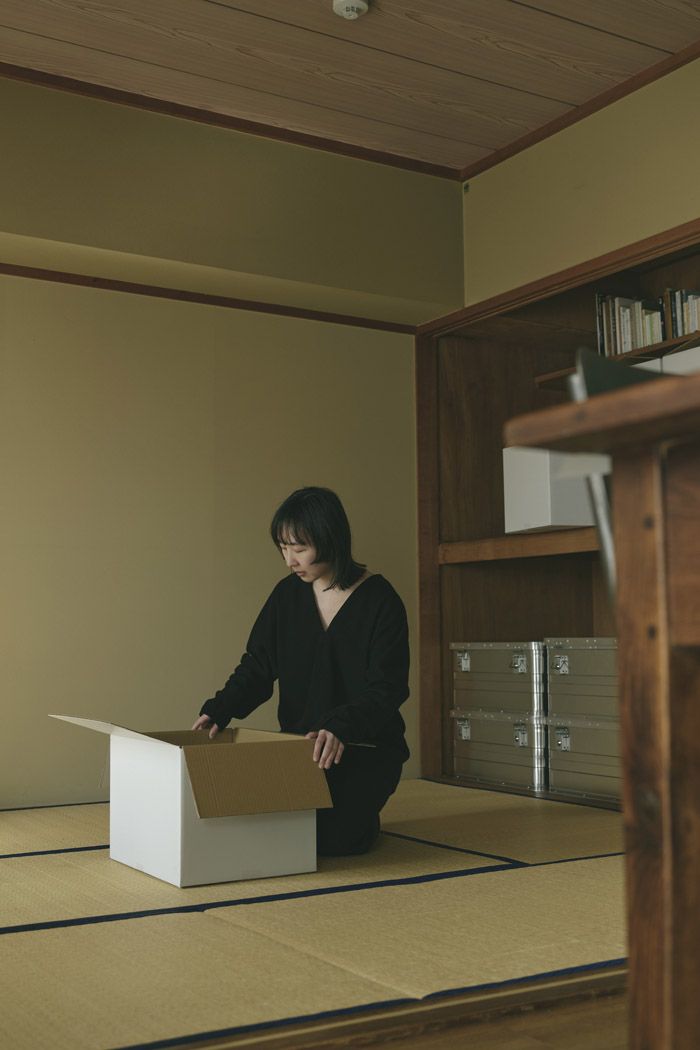 収納の中身は定期的に点検している（撮影：メグミ）