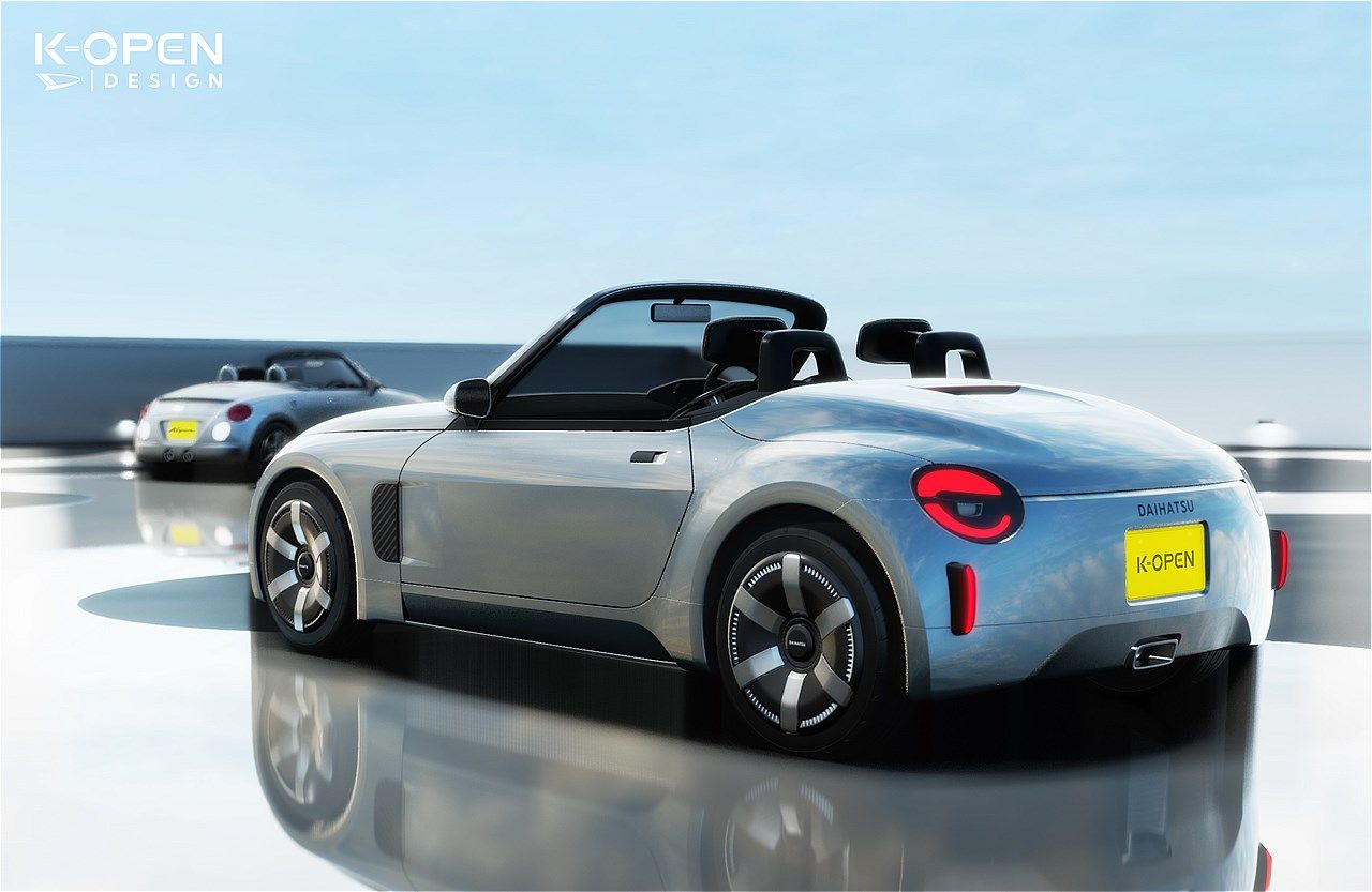 ジャパンモビリティショー2025で公開されたダイハツ「K-OPEN」（写真：ダイハツ工業）
