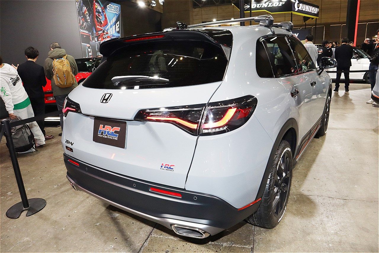 ホンダ「ZR-VトレイルスポーツHRCコンセプト」（写真：筆者撮影）