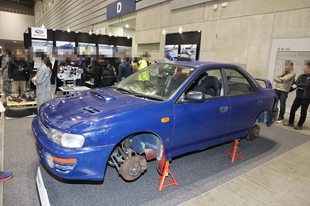 ノスタルジック2デイズ2026で新サービス「スバル ヘリテージサービス」をプロモーションしたスバル（写真：筆者撮影）